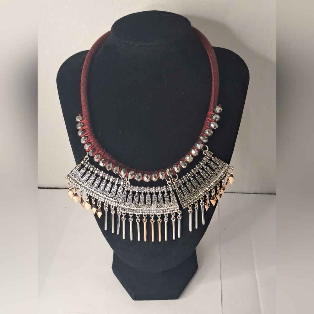 Goddess inspired statement Necklace